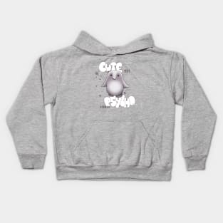 cute adipose: beware! Kids Hoodie